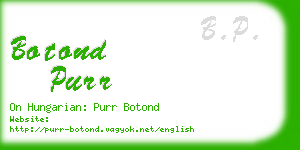 botond purr business card